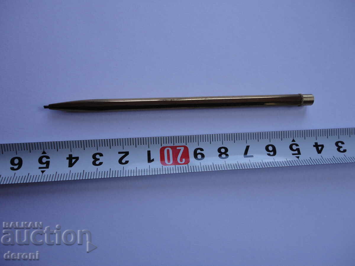 Excellent gold-plated mechanical pencil