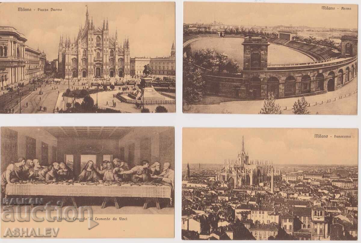 Italia - Milano 4 carate, necirculate, 1930