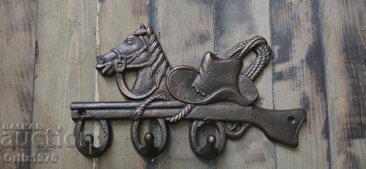 Cowboy cast iron massive hanger with price € 26.59 | 52.01 BGN