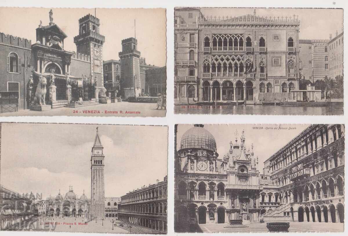 Италия-Венеция 4 кар.непътували  1930