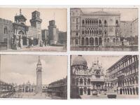 Ιταλία-Βενετία 4 καρ.αχρησιμοποίητες 1930