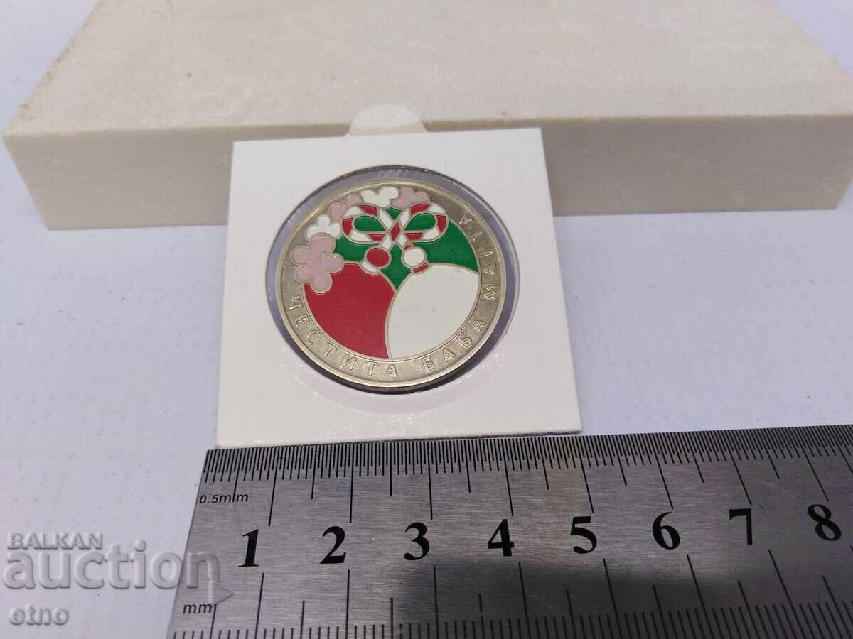 5 LEVA "BABA MARTA" 2005 g., monedă, monede - 5