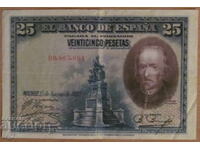 25 PESETAS 1928, SPANIA
