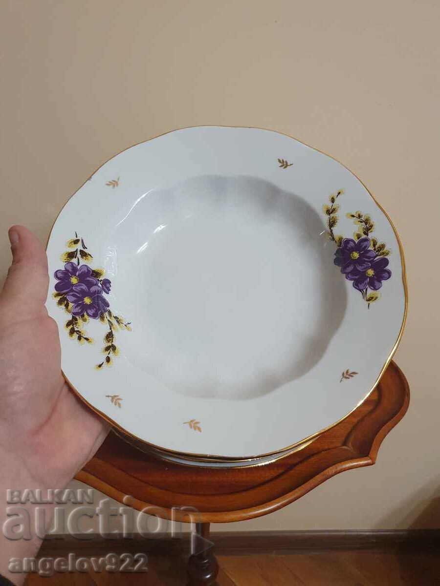 3 bucăți farfurii adânci din porțelan rusesc!!! cu preț € 0.01 | 0.02 BGN