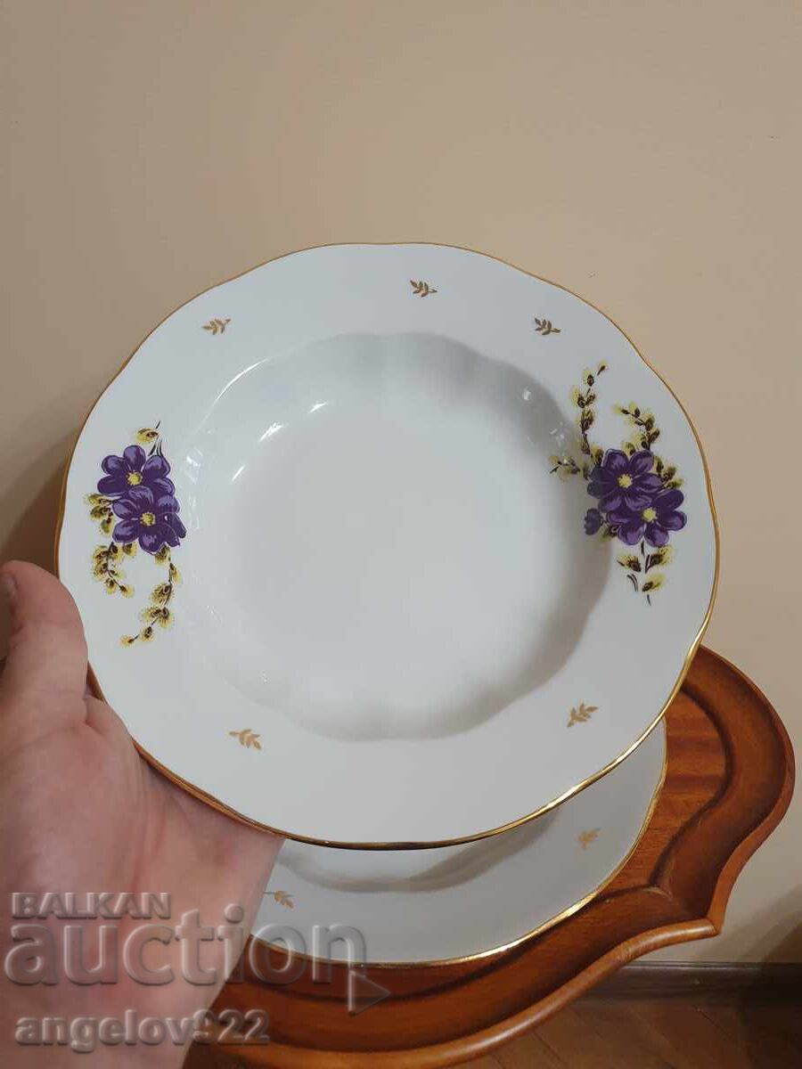 Livrarea 3 bucăți farfurii adânci din porțelan rusesc!!!