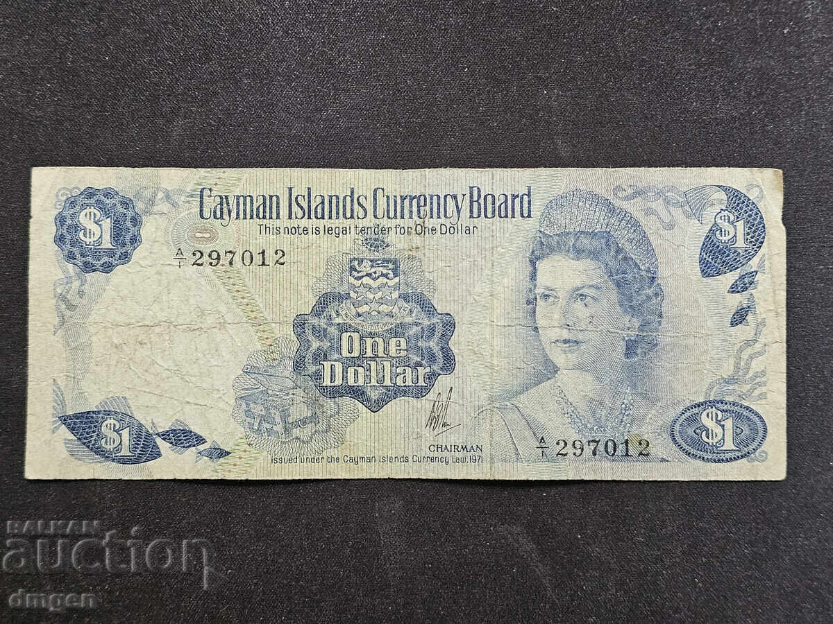 1 dolar Insulele Cayman 1971 1 dolar Insulele Cayman 1971
