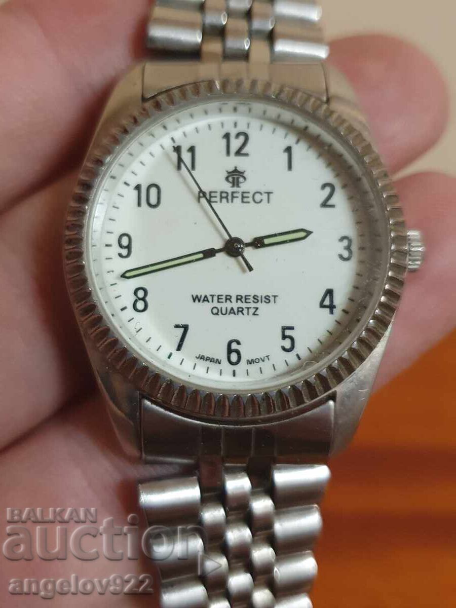 Аукцион Японски ръчен часовник PERFECT РАБОТЕЩ