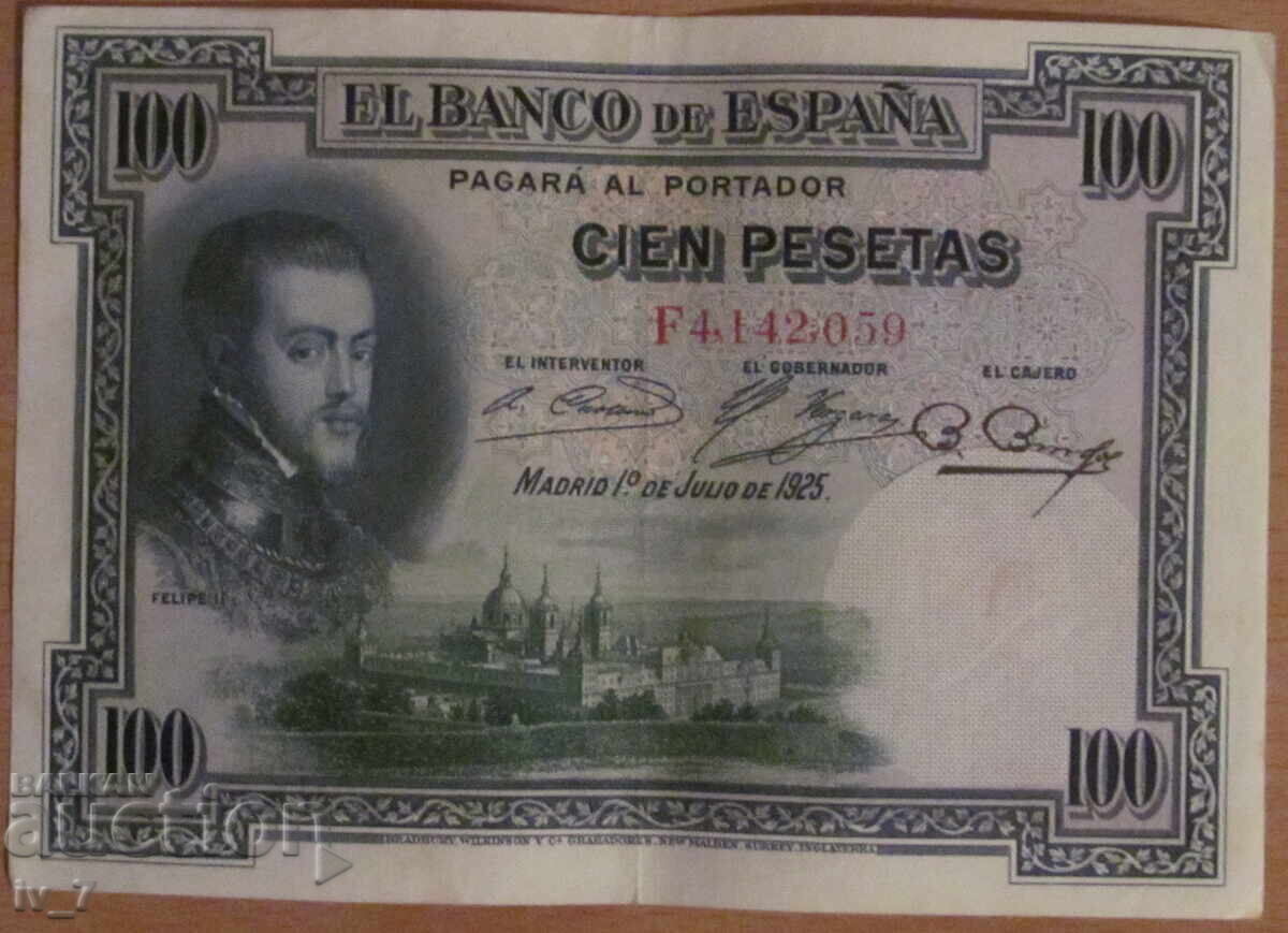 100 ΠΕΣΕΤΕΣ 1925, ΙΣΠΑΝΙΑ