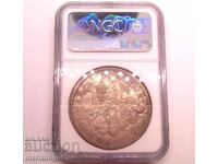 Пиастра Скудо Талер 1658 Ватикана Александър VII NGC VF RR