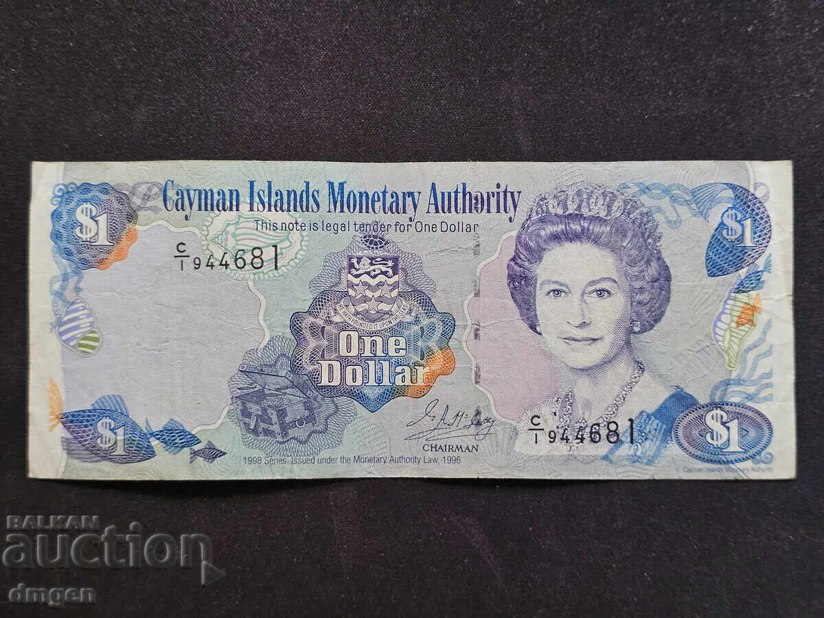 1 долар Кайманови острови 1998