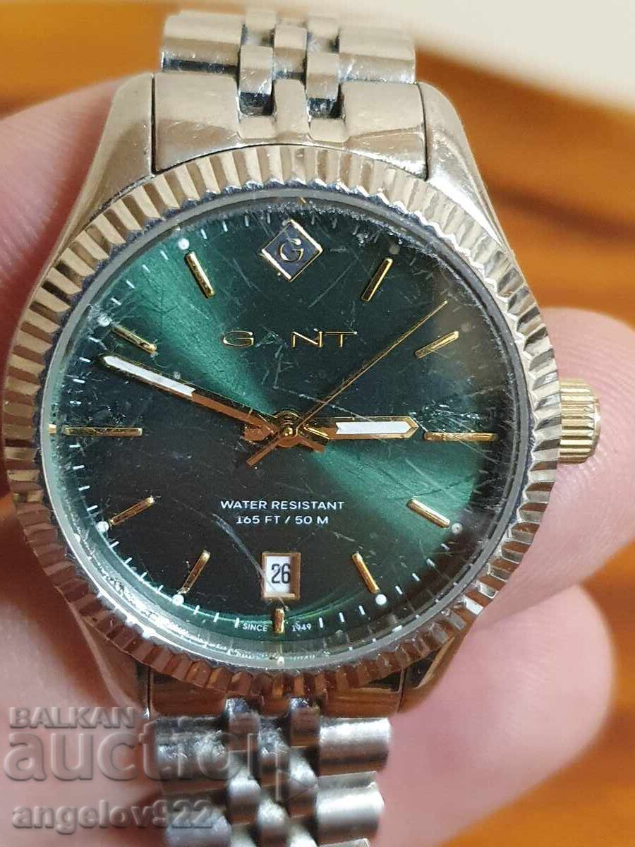 Delivery of GANT Swedish Wristwatch WORKING Delivery of GANT Swedish Wristwatch WORKING