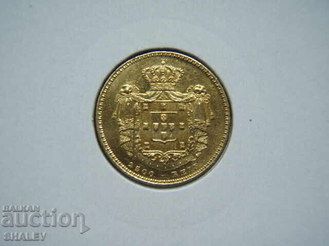 Auction 2500 Reis 1851 Portugal - AU (gold) Auction 2500 Reis 1851 Portugal - AU (gold)