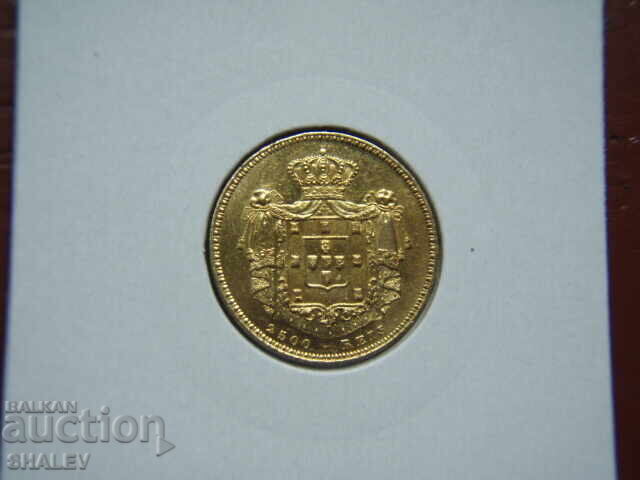 Delivery of 2500 Reis 1851 Portugal - AU (gold) Delivery of 2500 Reis 1851 Portugal - AU (gold)