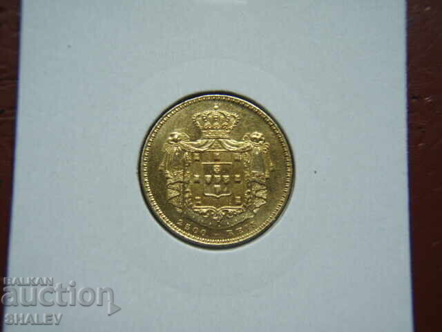 2500 Reis 1851 Portugal - AU (gold) 2500 Reis 1851 Portugal - AU (gold)