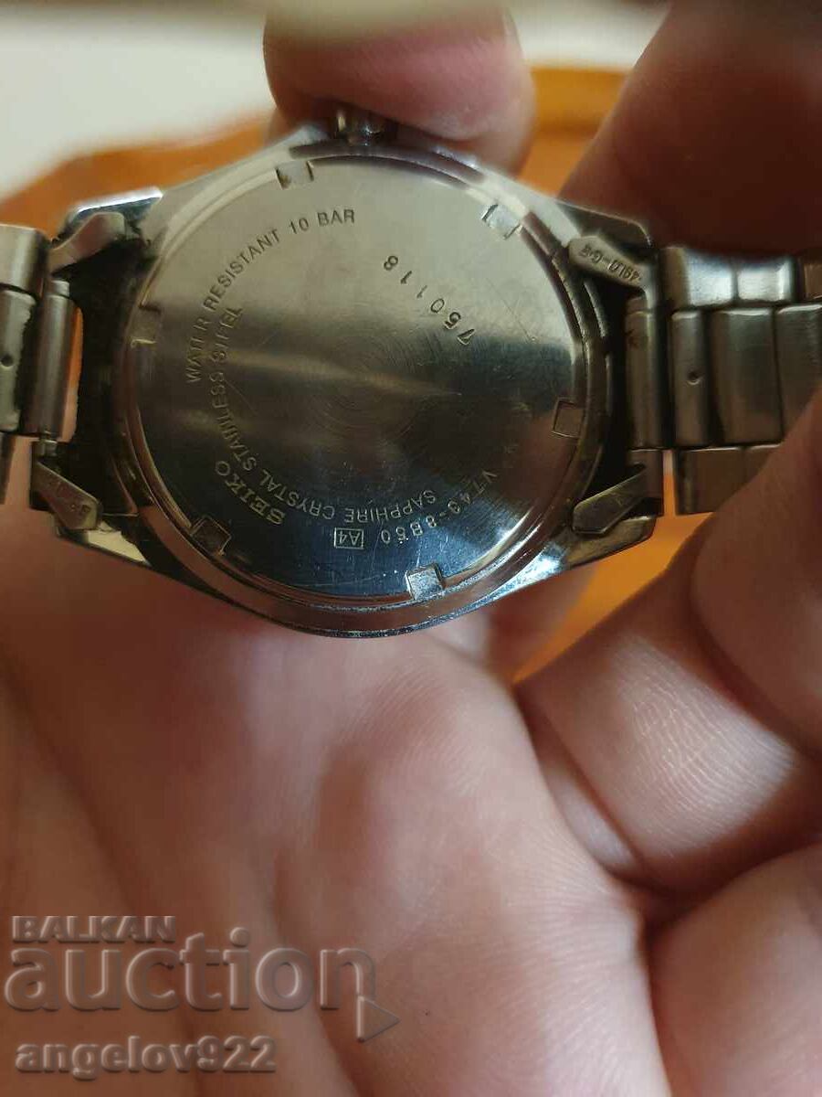 Ιαπωνικό χειροποίητο ρολόι SEIKO ΛΕΙΤΟΥΡΓΙΚΟ - 7 Ιαπωνικό χειροποίητο ρολόι SEIKO ΛΕΙΤΟΥΡΓΙΚΟ - 7