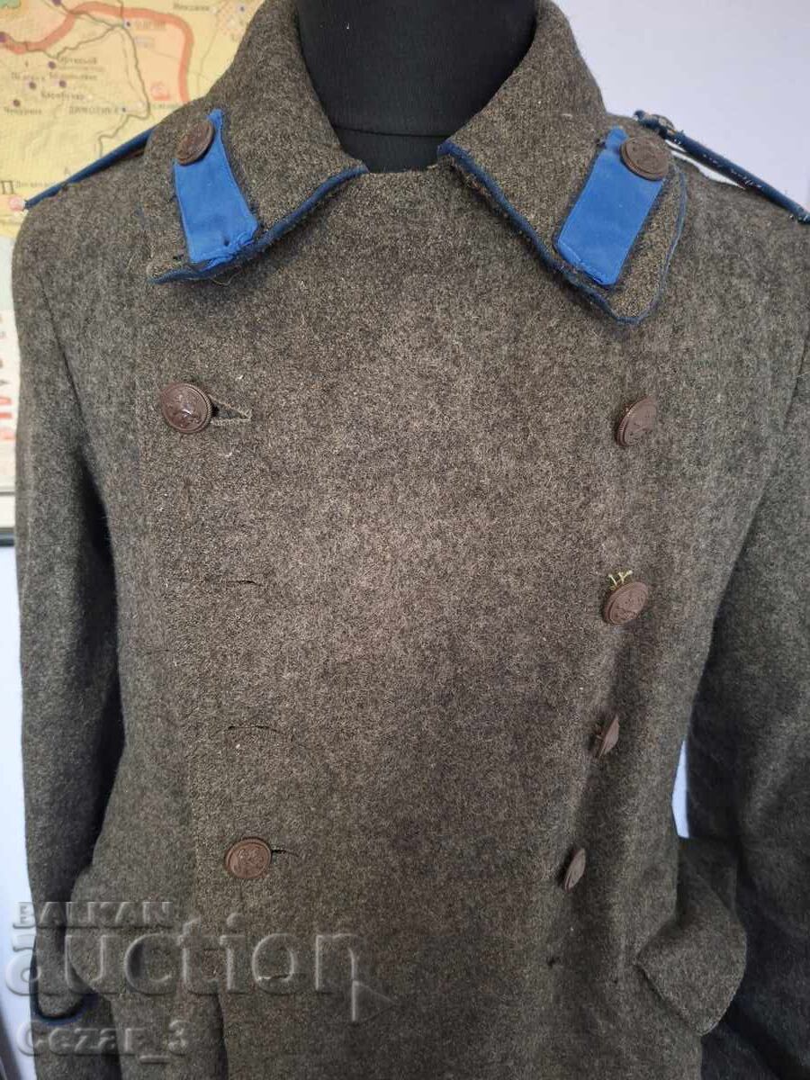 Delivery of Imperial Officer's Overcoat; UNIQUE; Kingdom of Bulgaria; M42 Delivery of Imperial Officer's Overcoat; UNIQUE; Kingdom of Bulgaria; M42