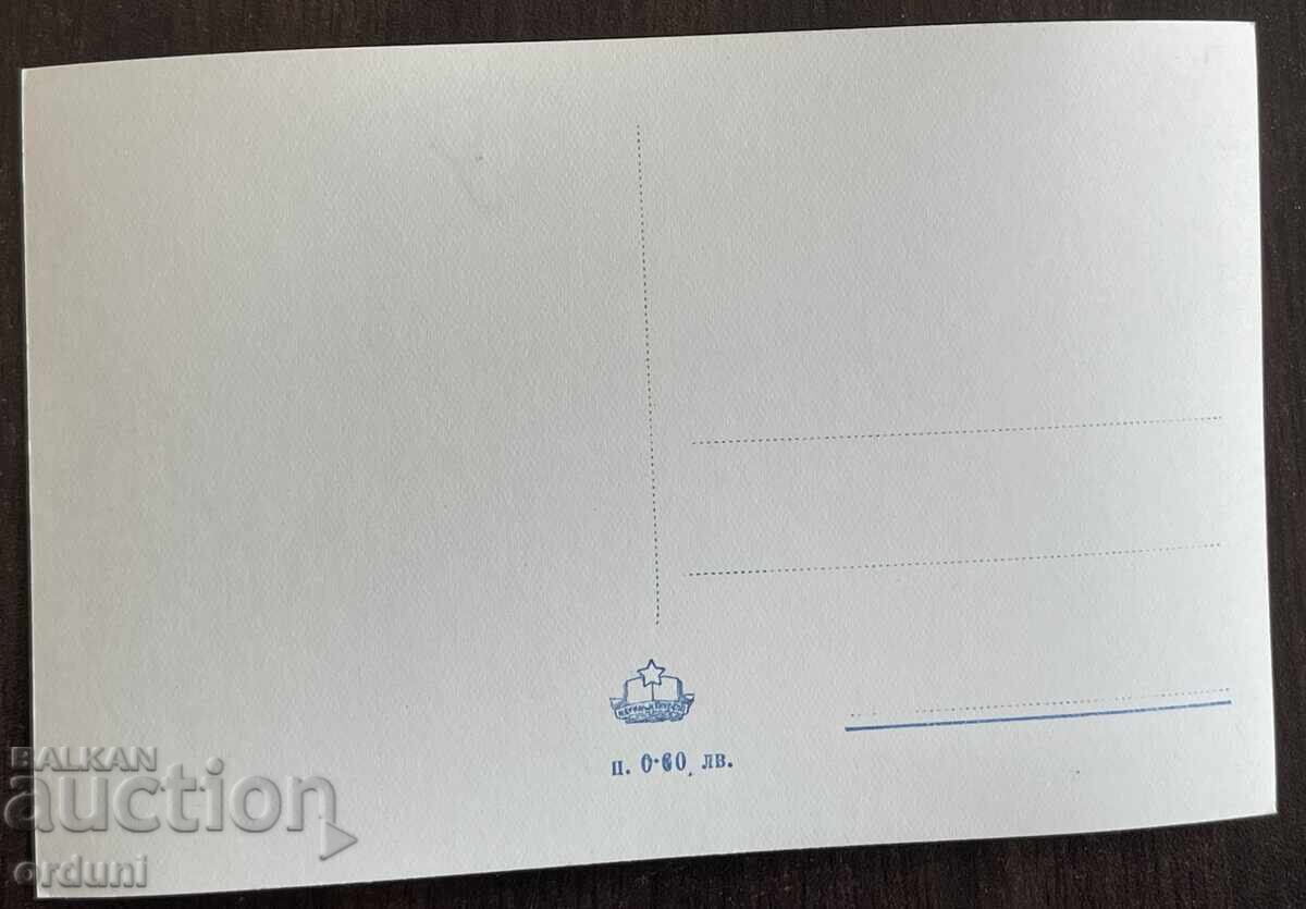 Auction  5296 Bulgaria postcard city Velingrad Kamenitsa quarter 50-s