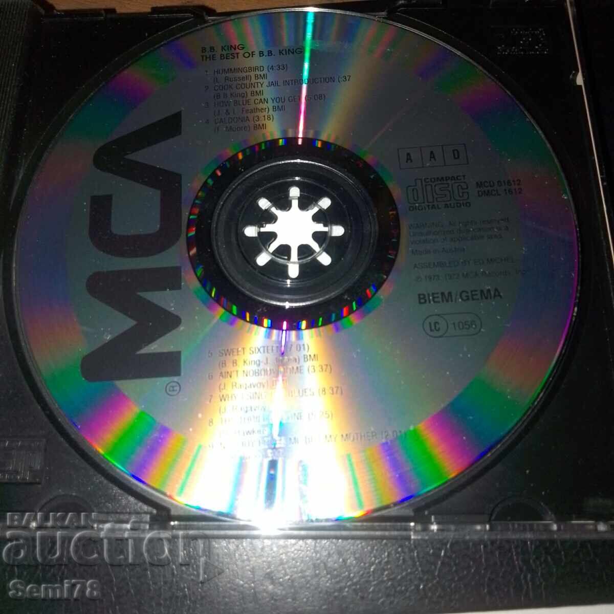 BOBBY KING - CD cu preț € 2.55 | 4.99 BGN BOBBY KING - CD cu preț € 2.55 | 4.99 BGN