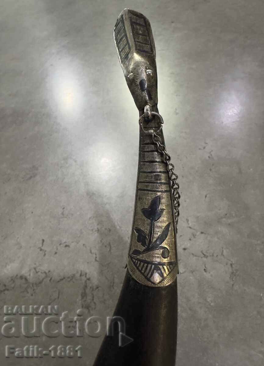 Βαλκανικό Ασημένιο Κέρας για Κρασί / Δοκιμή 875 Βαλκανικό Ασημένιο Κέρας για Κρασί / Δοκιμή 875