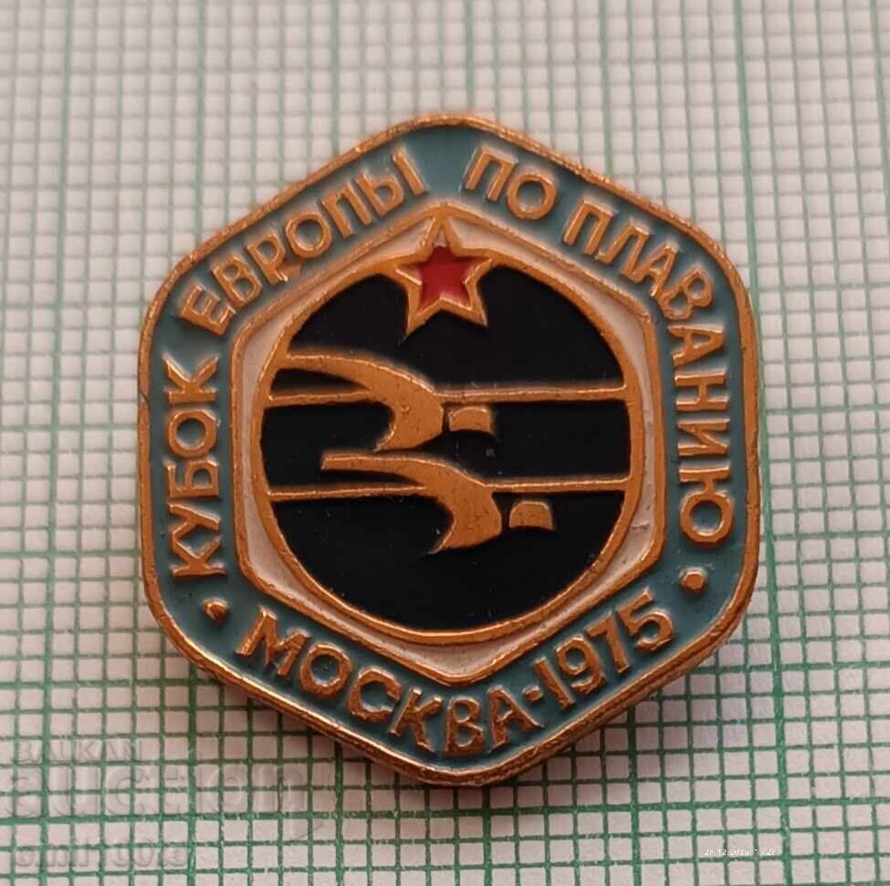 Badge - European Swimming Championships Moscow 1975