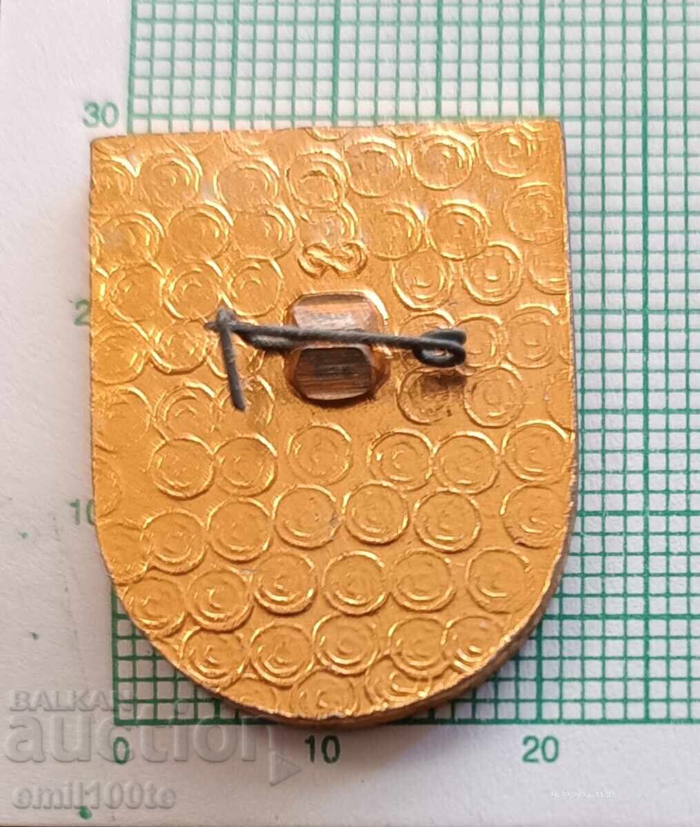 Delivery of Badge - SDUSHOR 3 Soviet District Moscow - Field Hockey