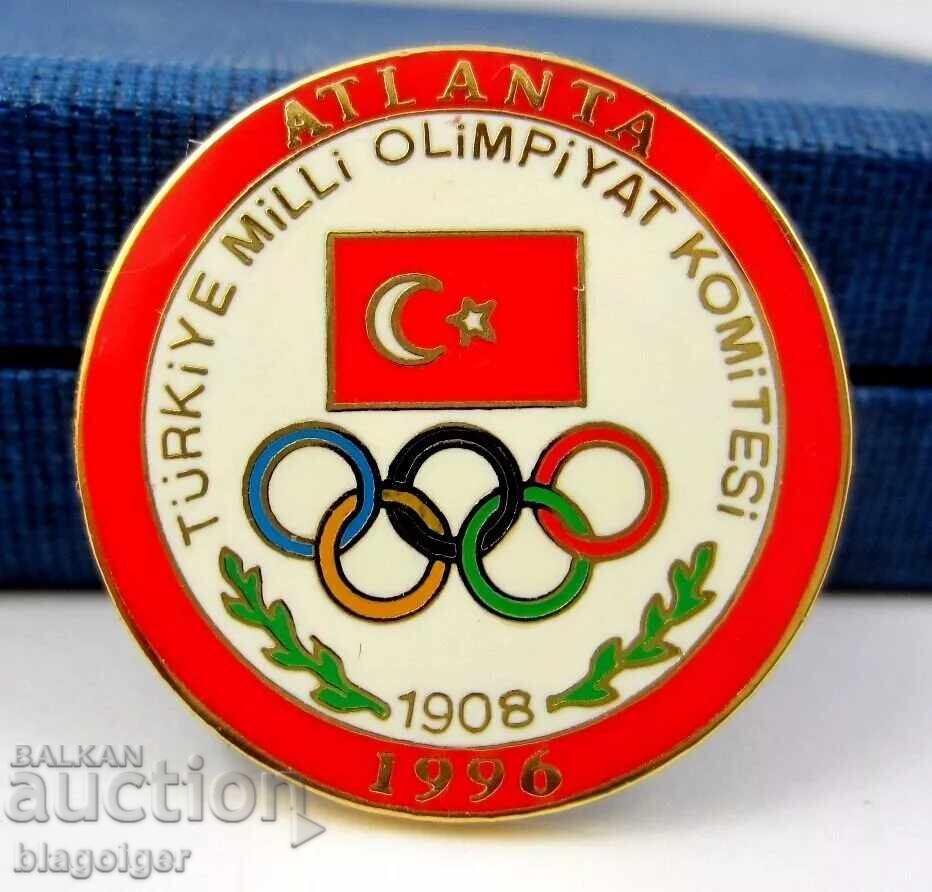 Rare NOK Turkey Atlanta Olympics 1996 with price € 7.16 | 14.00 BGN Rare NOK Turkey Atlanta Olympics 1996 with price € 7.16 | 14.00 BGN