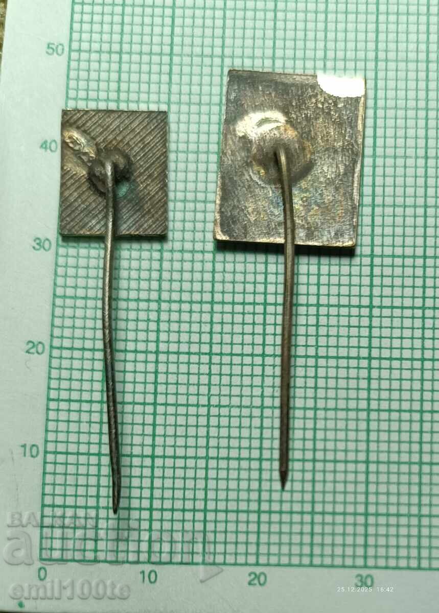 Доставка на Значки 2 броя Фармахим Доставка на Значки 2 броя Фармахим