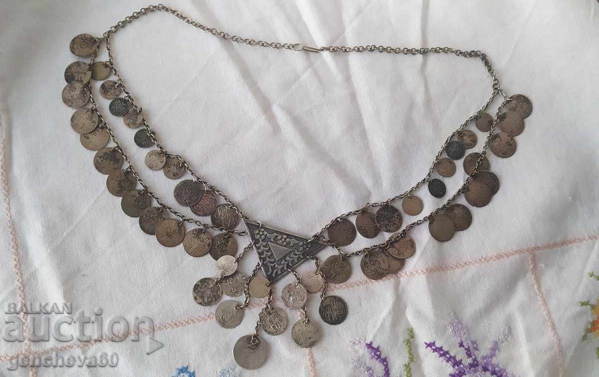 Bijuterii pentru costum popular, pieptar sațan, argint - 5