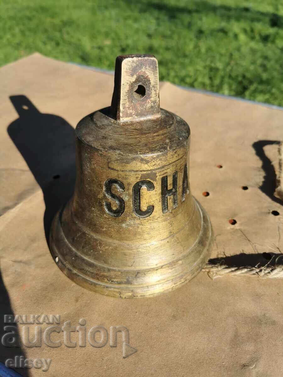 Schauenburg Немска 1,940кг Бронзова корабна камбана Schauenburg Немска 1,940кг Бронзова корабна камбана