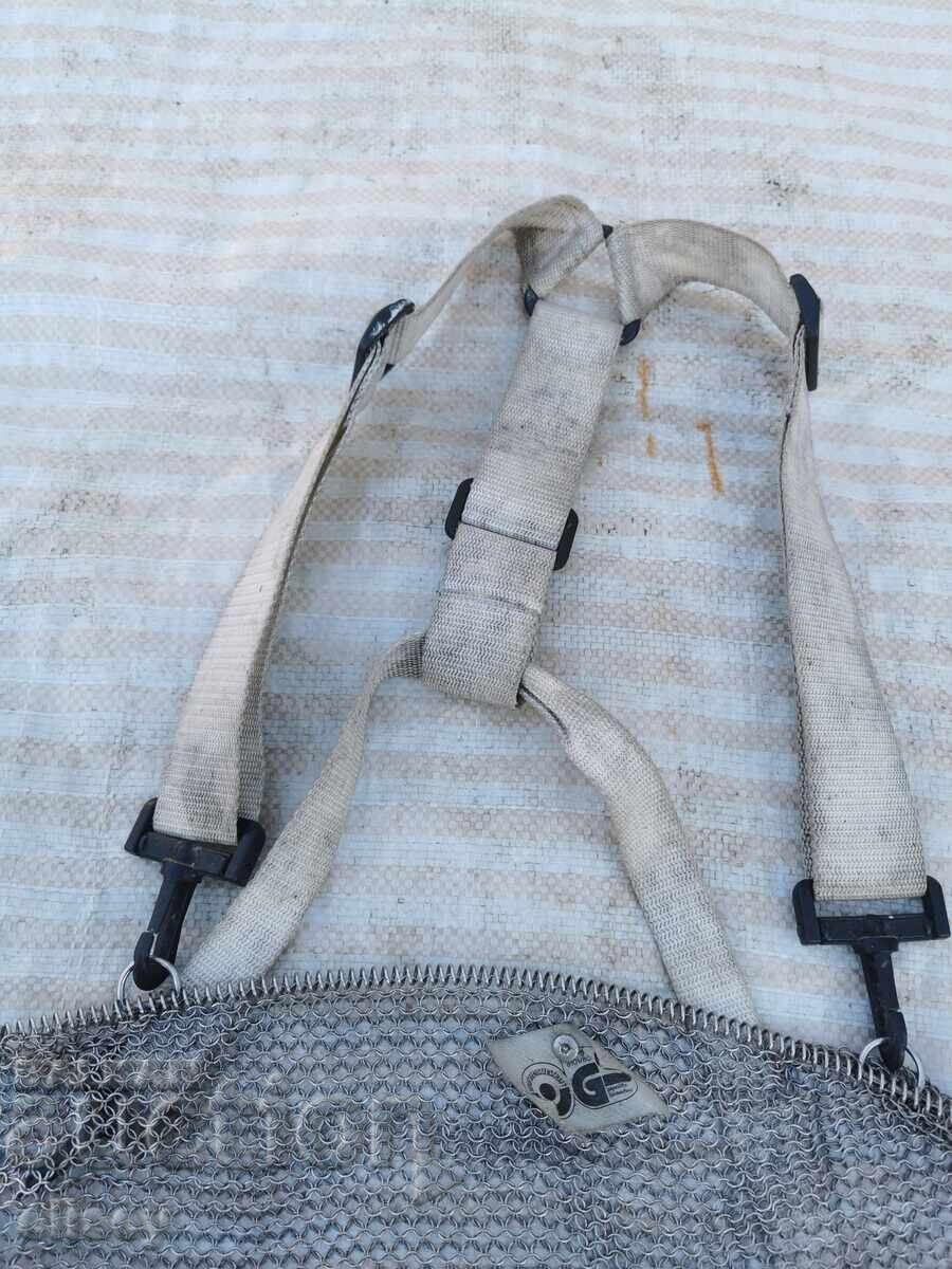 Delivery of German metal protective apron for trimming