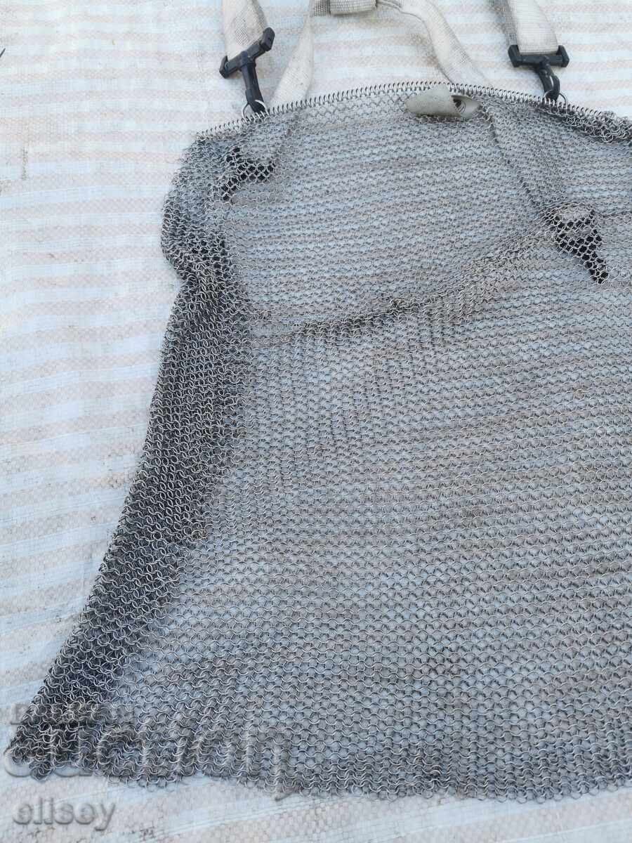 German metal protective apron for trimming - 6