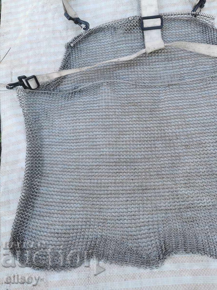 German metal protective apron for trimming - 7