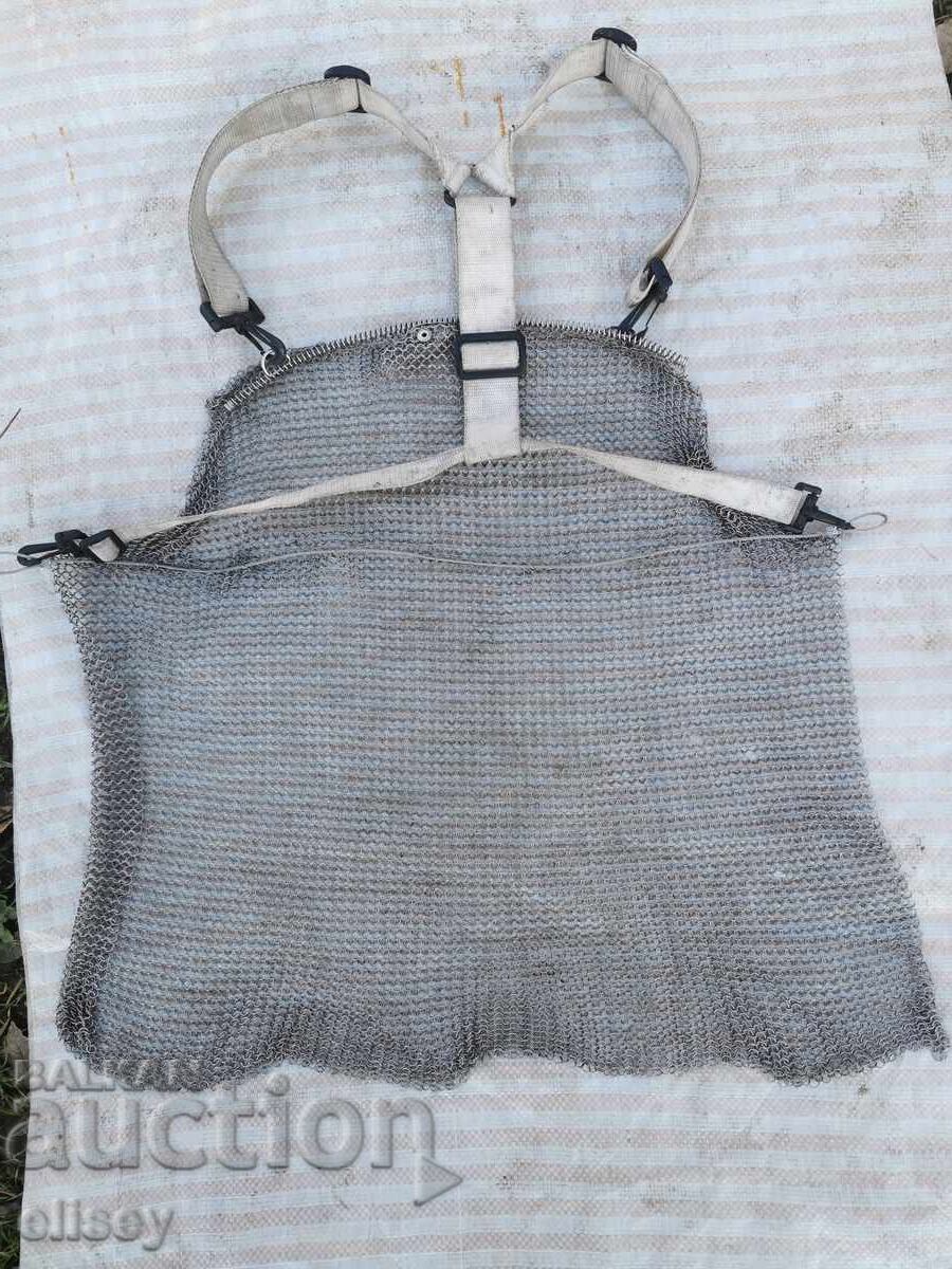 German metal protective apron for trimming