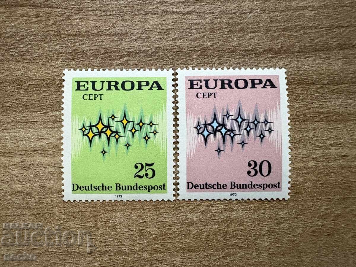 Γερμανία - Γραμματόσημα Ευρώπης (1972) MNH