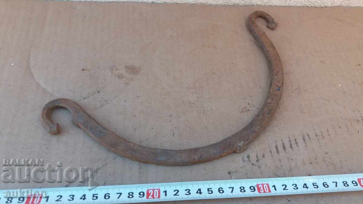 FORGED RENAISSANCE COPPER HANDLE - 6 FORGED RENAISSANCE COPPER HANDLE - 6