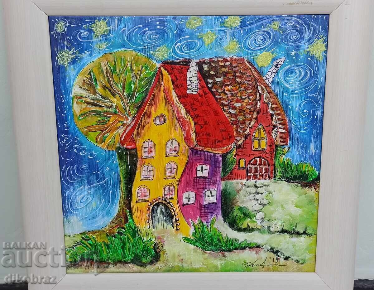 Картина СПОМЕН - Акрил - за 30 €вро