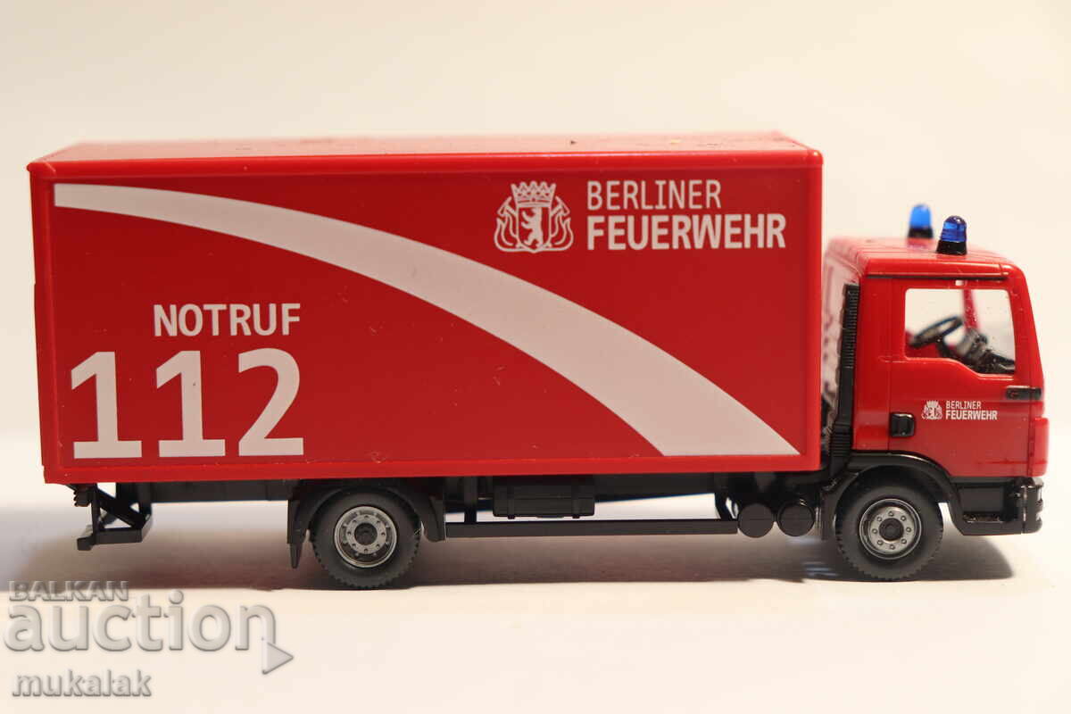 Delivery of Wiking 1:87 H0 MAN Fire Truck Model Car