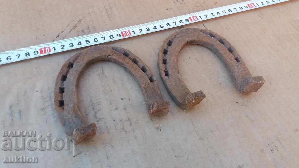 Доставка на ЛОТ ОТ 2 БРОЯ КОВАНИ ПОДКОВИ, ПЕТАЛИ