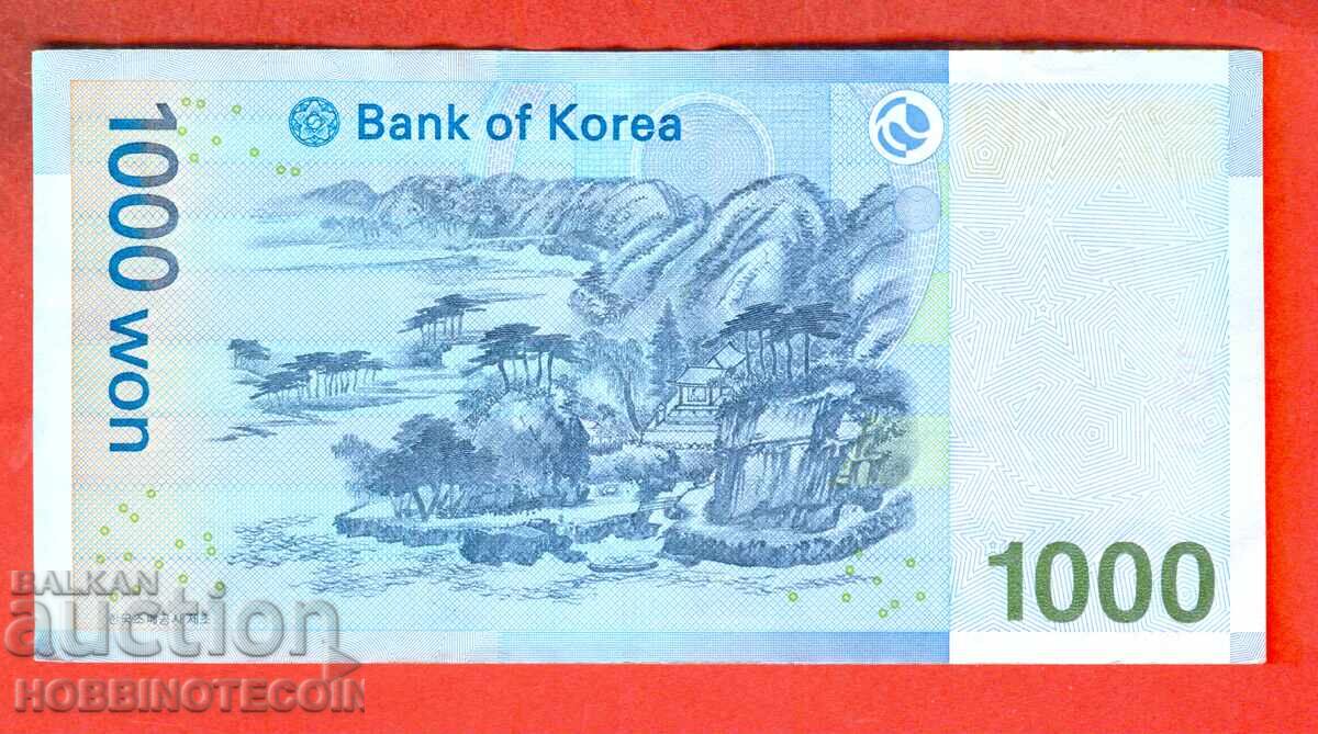 ΝΟΤΙΟΣ ΚΟΡΕΑ KOREA 1000 - 1 000 Γουόν έκδοσης 2007 με τιμή € 0.99 | 1.94 BGN ΝΟΤΙΟΣ ΚΟΡΕΑ KOREA 1000 - 1 000 Γουόν έκδοσης 2007 με τιμή € 0.99 | 1.94 BGN