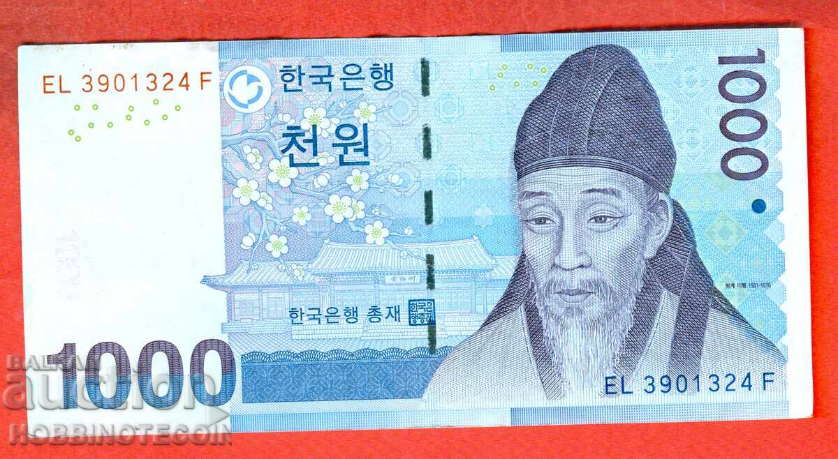 ΝΟΤΙΟΣ ΚΟΡΕΑ KOREA 1000 - 1 000 Γουόν έκδοσης 2007 ΝΟΤΙΟΣ ΚΟΡΕΑ KOREA 1000 - 1 000 Γουόν έκδοσης 2007
