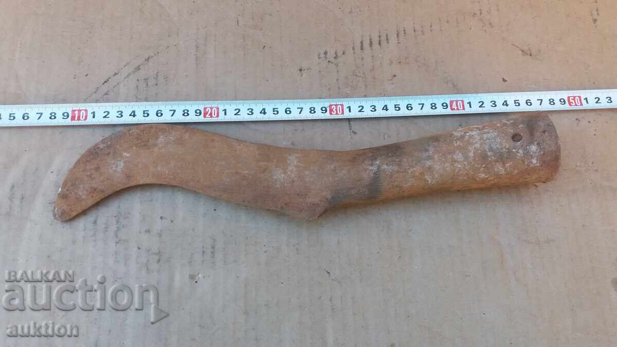 Auction  Forged Renaissance Sickle for Cutting Bushes