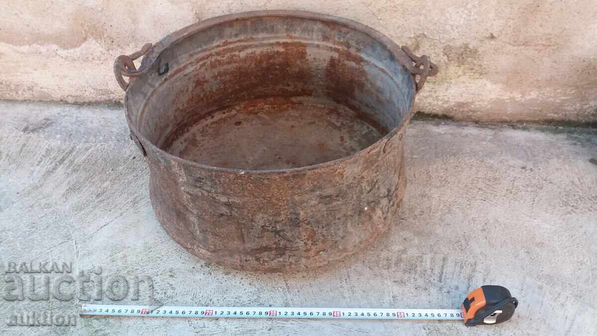 ΜΕΓΑΛΟΣ ΣΙΔΕΡΕΝΙΟΣ ΚΑΤΣΑΡΟΛΑ, ΧΑΛΚΙΝΟ ΚΑΖΑΝΙ - ΣΙΔΕΡΕΝΙΟ με τιμή € 9.99 | 19.54 BGN