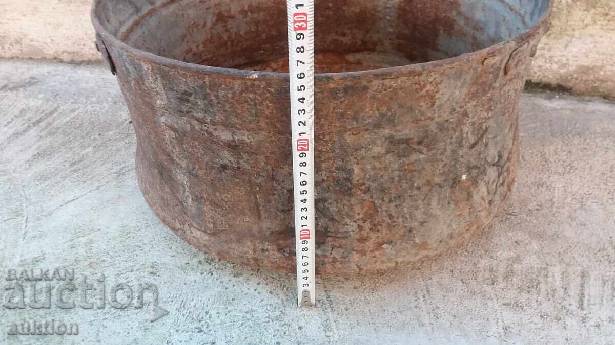 ΜΕΓΑΛΟΣ ΣΙΔΕΡΕΝΙΟΣ ΚΑΤΣΑΡΟΛΑ, ΧΑΛΚΙΝΟ ΚΑΖΑΝΙ - ΣΙΔΕΡΕΝΙΟ - 6