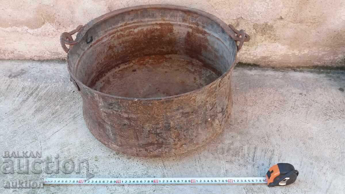 ΜΕΓΑΛΟΣ ΣΙΔΕΡΕΝΙΟΣ ΚΑΤΣΑΡΟΛΑ, ΧΑΛΚΙΝΟ ΚΑΖΑΝΙ - ΣΙΔΕΡΕΝΙΟ