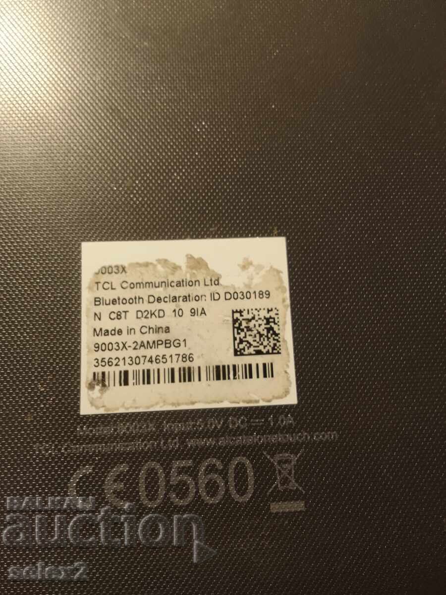 Δημοπρασία Τάμπλετ Alcatel Δημοπρασία Τάμπλετ Alcatel