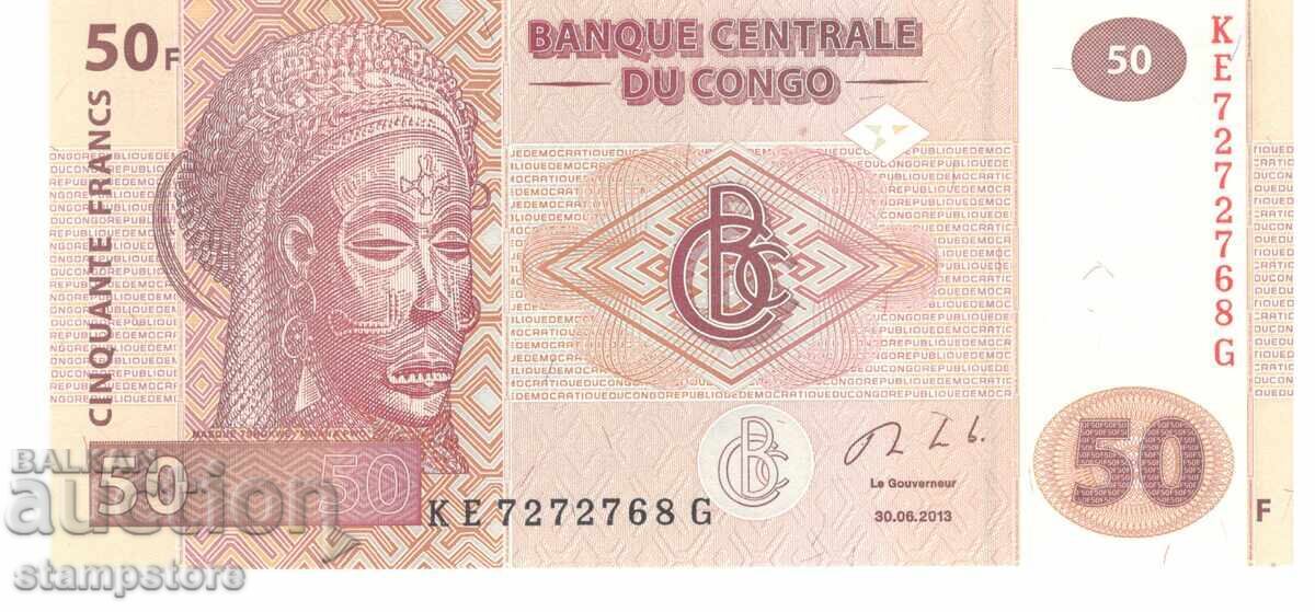 Congo - 50 franci 2013 Congo - 50 franci 2013