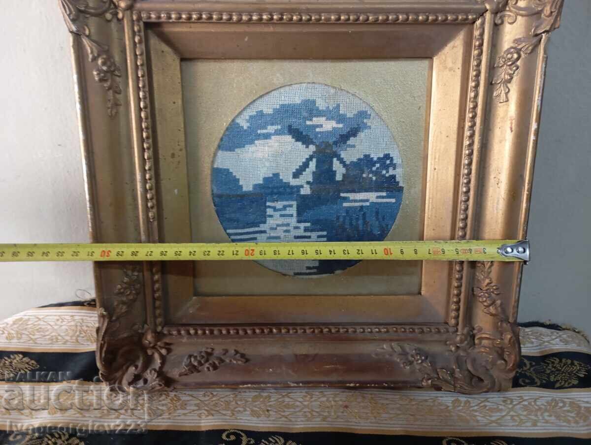 Delivery of Gobelin in baroque frame