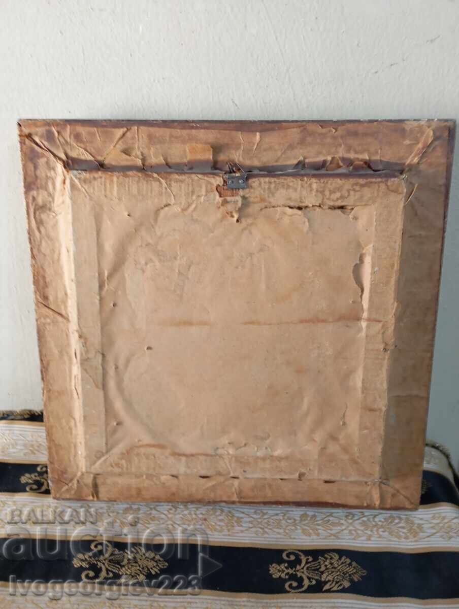 Gobelin in baroque frame - 5