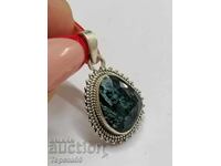 Ασημένιο μενταγιόν με Κυανίτη