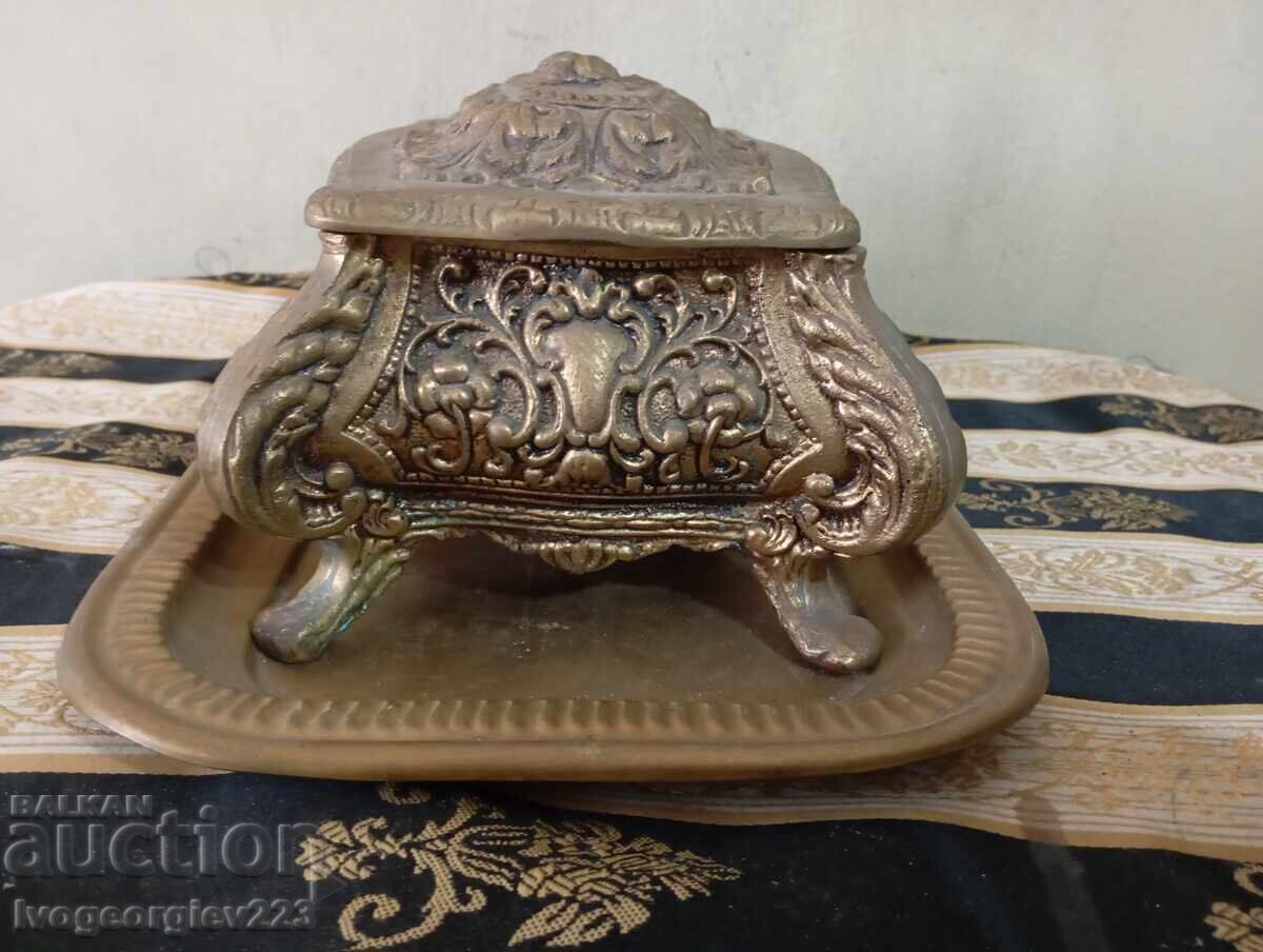 Cutie de bijuterii barocă cu tavă - 5 Cutie de bijuterii barocă cu tavă - 5